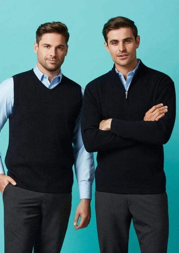 Biz Collection Men’s 80/20 Wool-rich Pullover Wp10310 Metro Workwear.